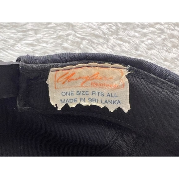 Vintage Los Angeles Raiders Hat NFL Young An Black Gray Snapback One Size - Picture 8 of 9